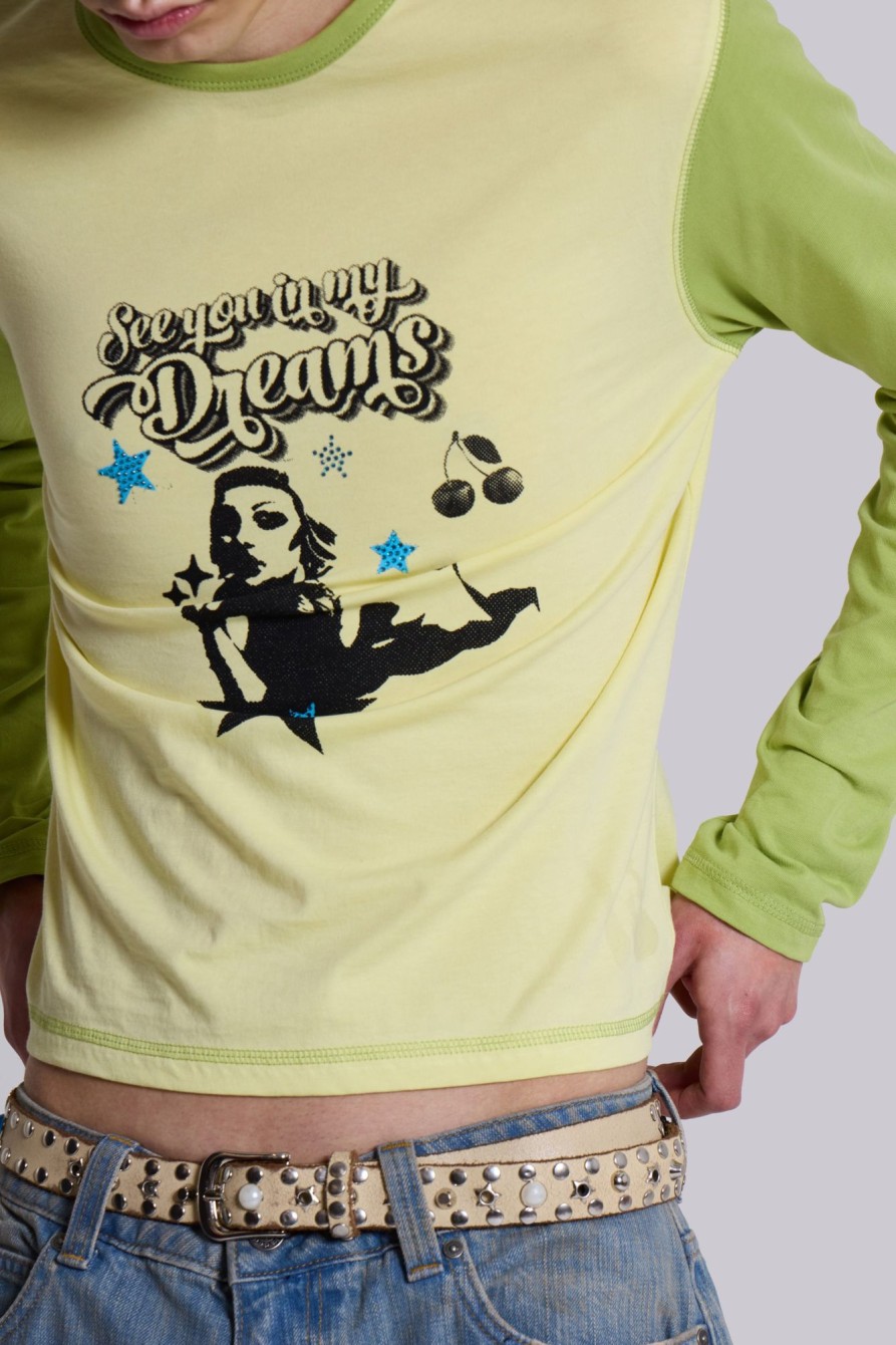 Jaded London Dreamer Long Sleeve Tee | T-Shirts