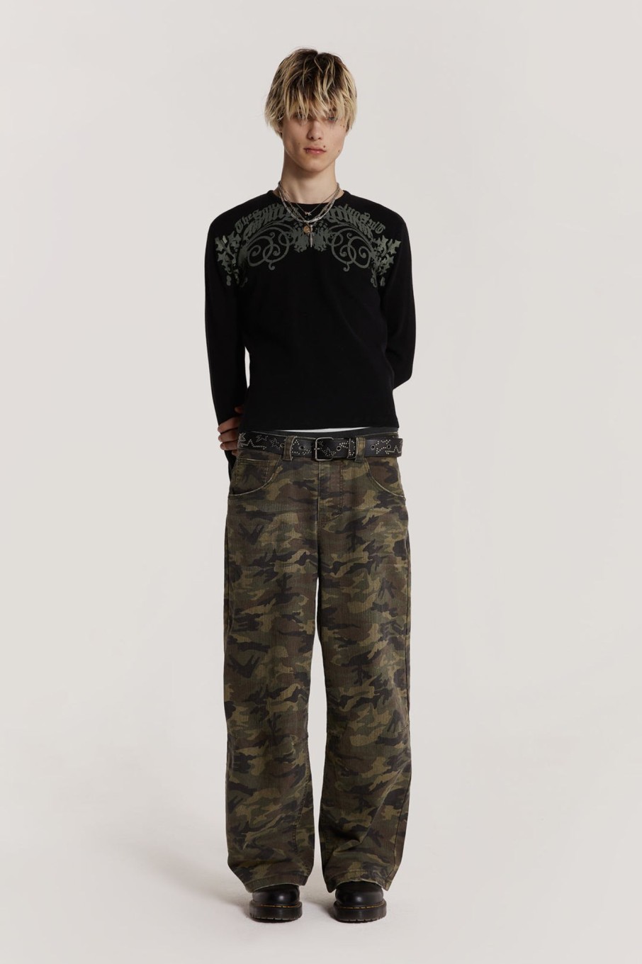 Jaded London Camo Colossus Baggy Jeans | Jeans