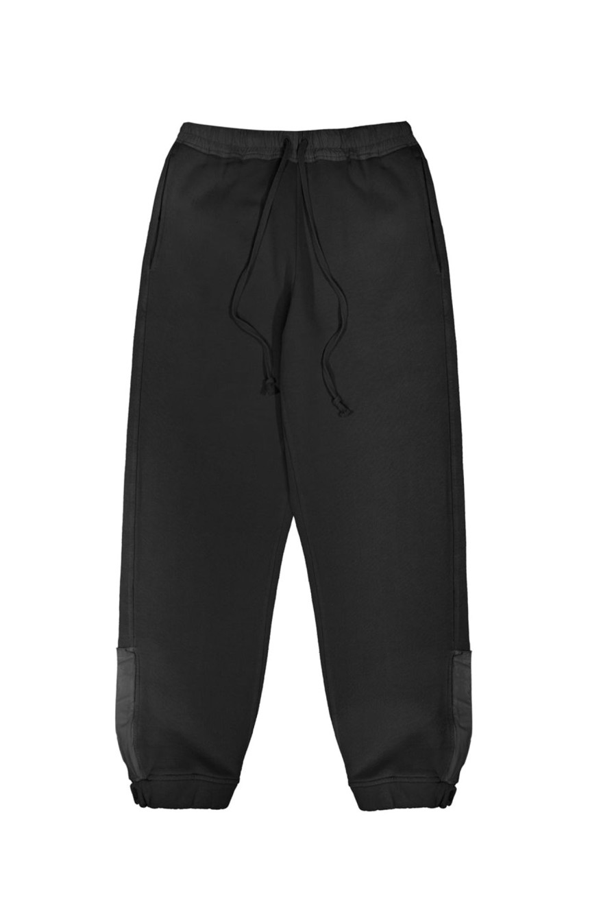 Jaded London Ntrls Dust Black Cuffed Joggers | Joggers & Sweatpants