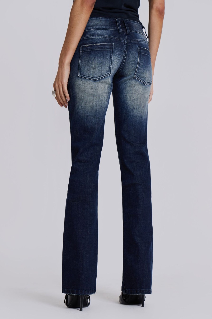 Jaded London Vintage Blue Thirteen Jeans | Slim/Straight Jeans