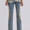 Jaded London Assassin Light Denim Jeans | Statement Jeans