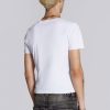 Jaded London Ntrls White Rib Tee | Basics