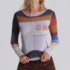 Jaded London Reverie Mesh Long Sleeve Top | Long Sleeve Tops