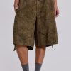 Jaded London Forest Camo Parachute Shorts | Shorts & Jorts