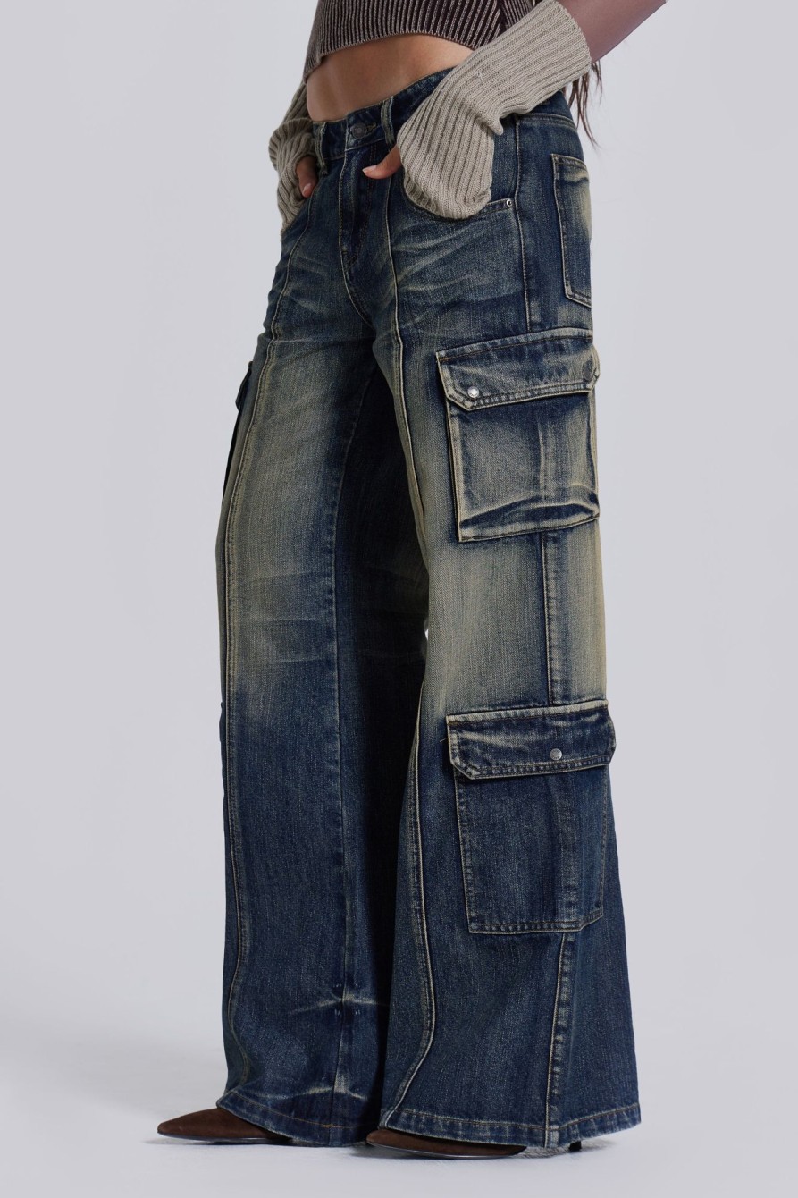 Jaded London Tundra Cargo Jeans | Baggy Jeans