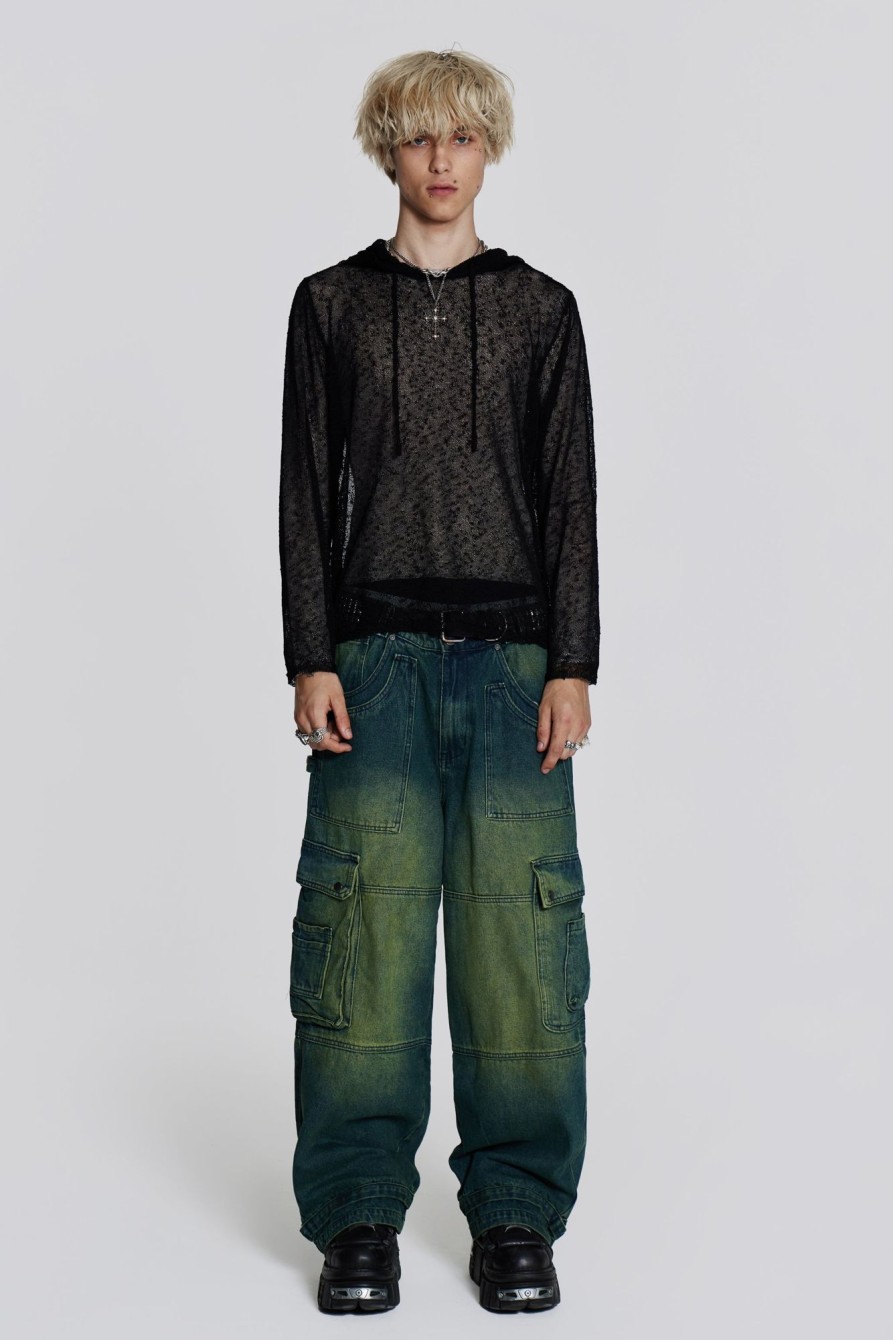 Jaded London Sandblast Monster Cargo Jeans | Cargo Pants