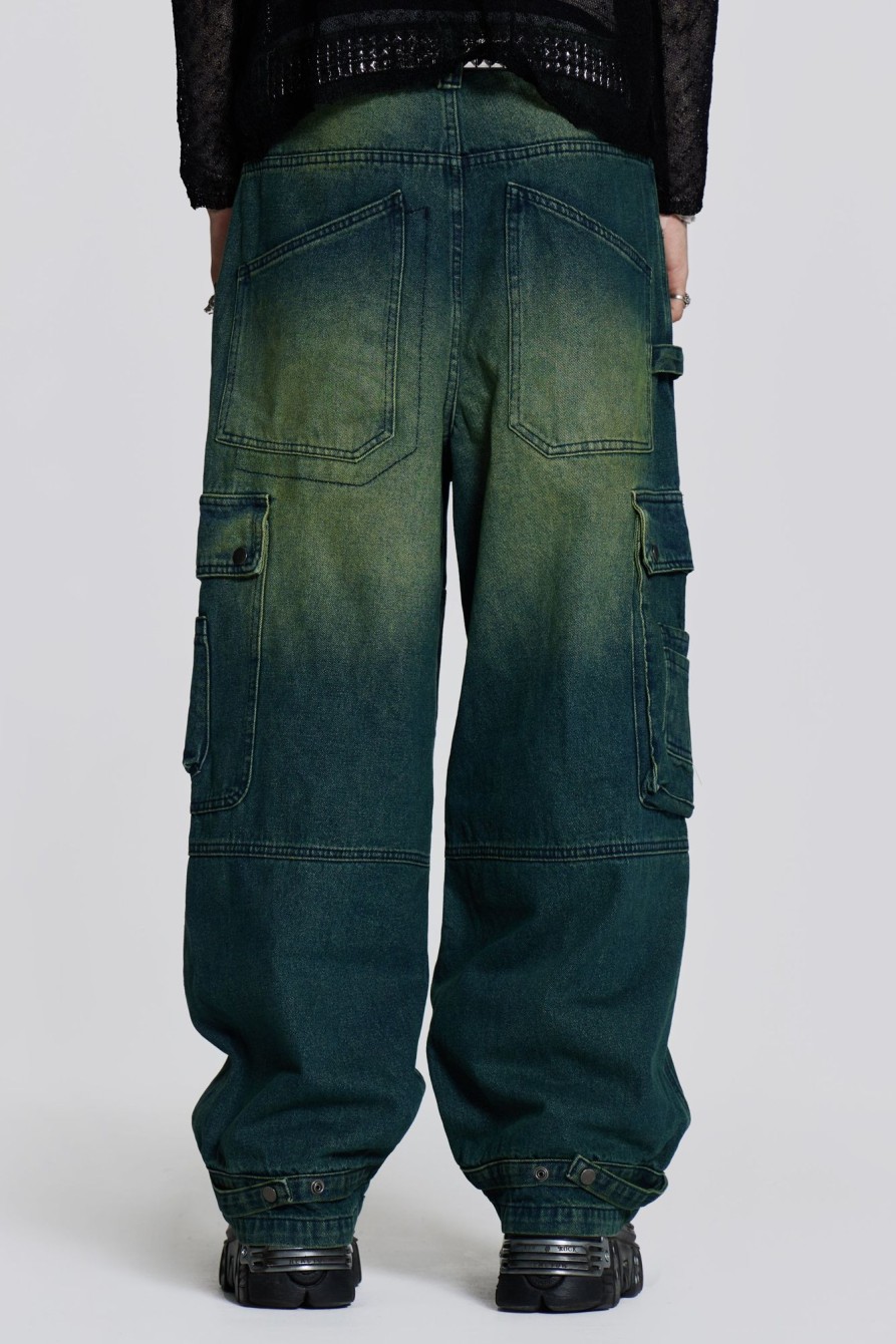 Jaded London Sandblast Monster Cargo Jeans | Cargo Pants