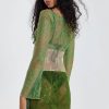 Jaded London Siren Mini Dress In Green | Mini Dresses