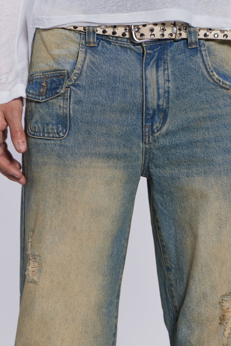 Jaded London Sandwash Blaze Jeans | Jeans