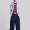 Jaded London Indigo Low Rise Colossus Baggy Jeans | Jeans