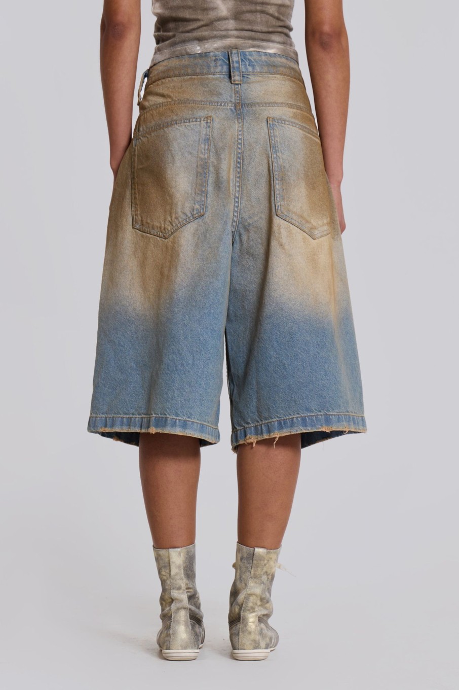 Jaded London Mud Wash Colossus Jorts | Jorts