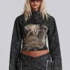 Jaded London Assassin Ultra Cropped Jacket | Outerwear