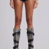 Jaded London Dark Wash Toxic Denim Hot Pants | Co-Ords