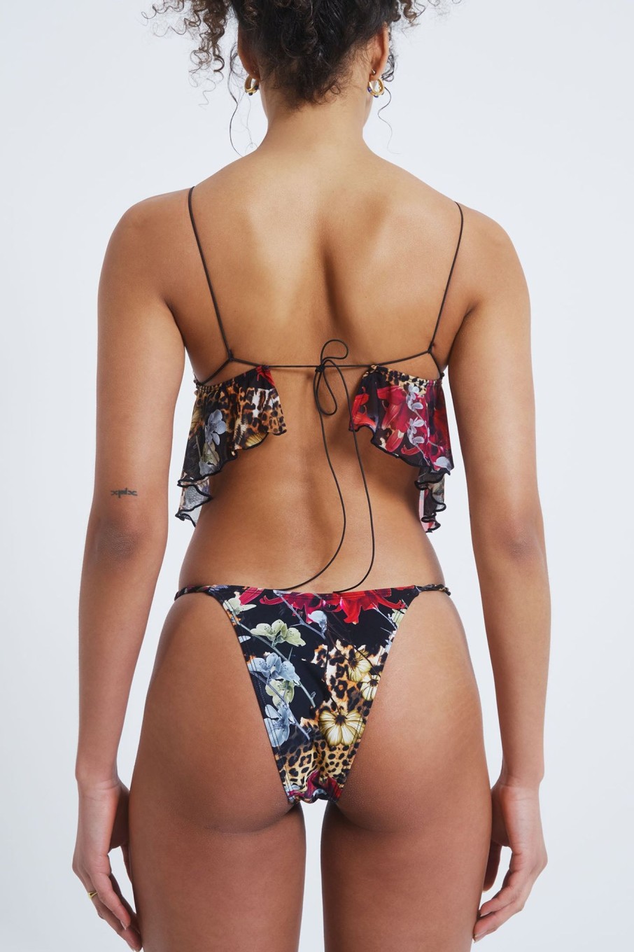 Jaded London Antoinette Sheer Panel Bikini Top | All Bikinis