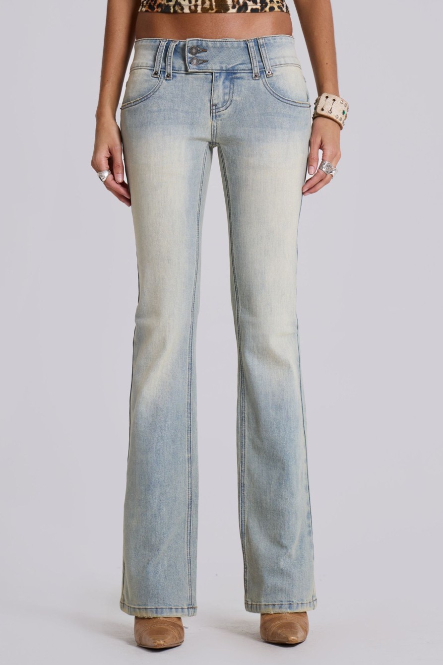 Jaded London Light Wash Thirteen Jeans | Jeans