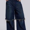 Jaded London Evo Double Layered Jeans | Statement Jeans