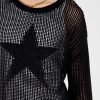 Jaded London Black Nebula Jumper | Knitwear