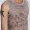 Jaded London Chain Grey Vest | Vests