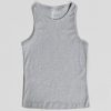 Jaded London Ntrls Grey Rib Vest | Basics