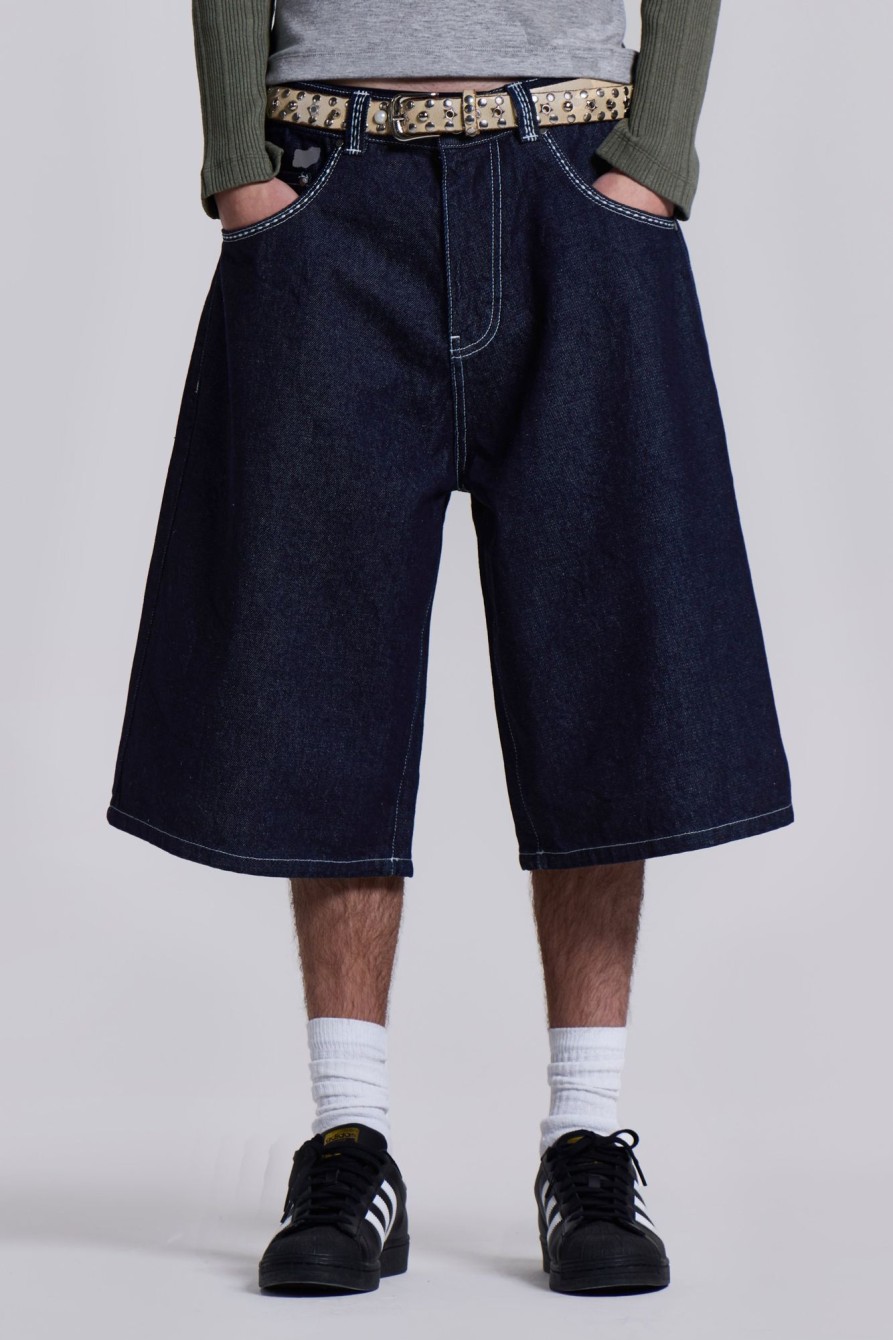 Jaded London Sonic J-L Indigo Jorts | Shorts & Jorts