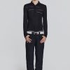 Jaded London Black Rift Shirt | Tailoring