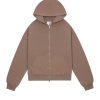 Jaded London Ntrls Clay Oversized Zip Through Hoodie | Hoodies & Sweatshirts