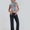 Jaded London Maddox Sleeveless Knitted Top | Knitwear