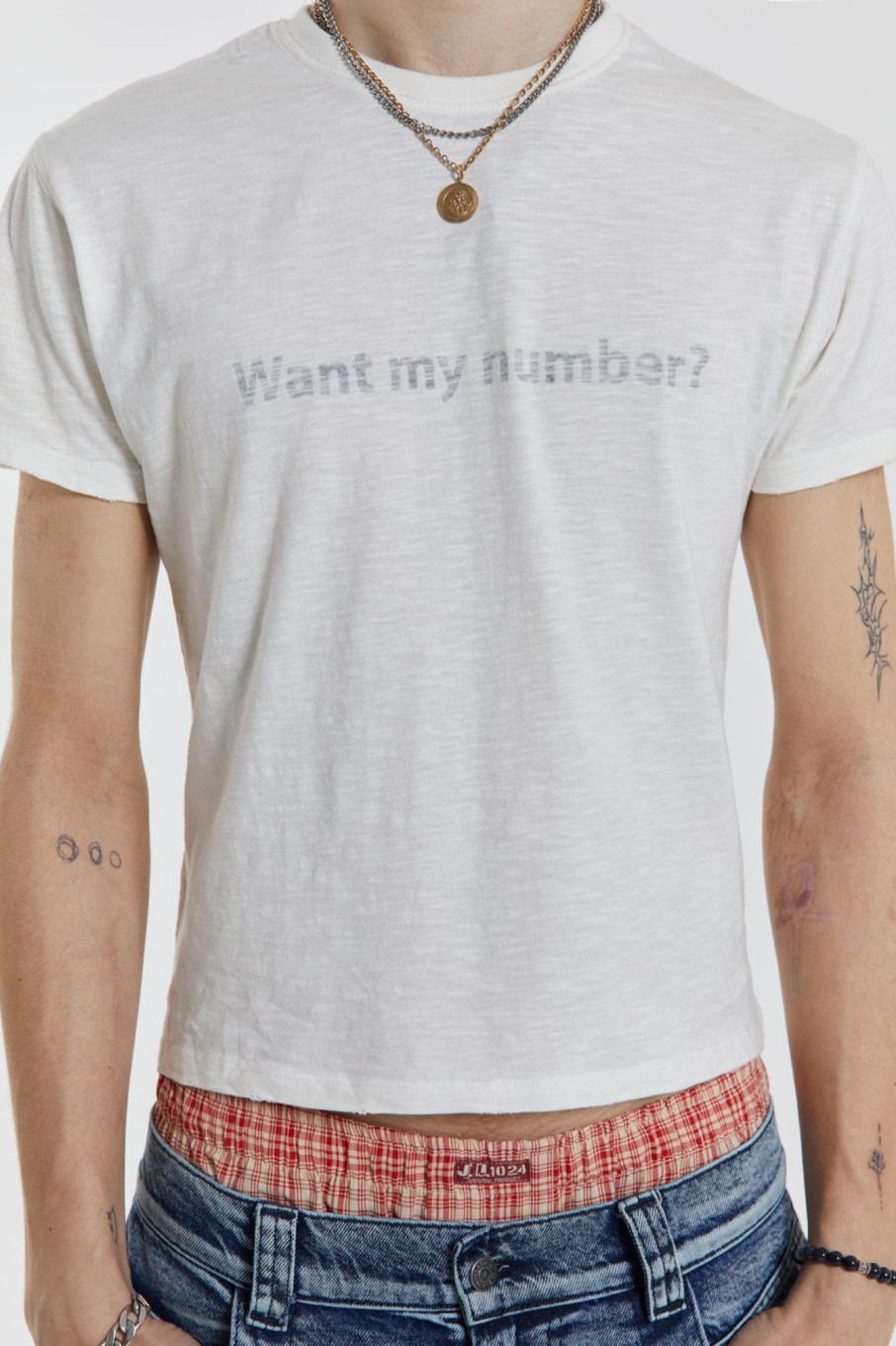 Jaded London Want My Number? Tee | T-Shirts