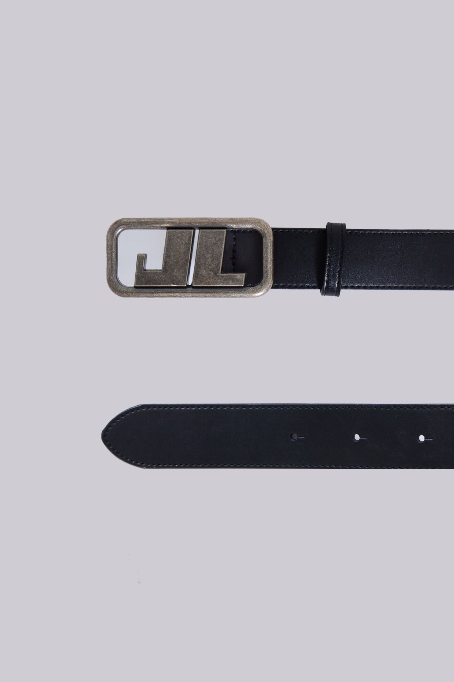 Jaded London Emblem Leather Belt | Accessories