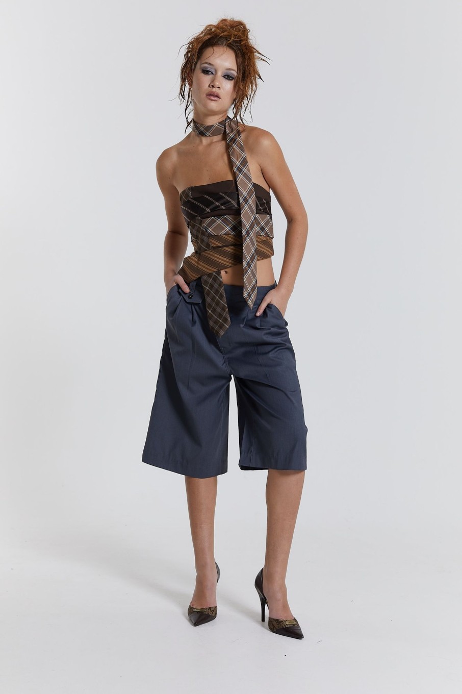 Jaded London All Tied Up Wrap Around Corset Tie Top | Bandeau Tops