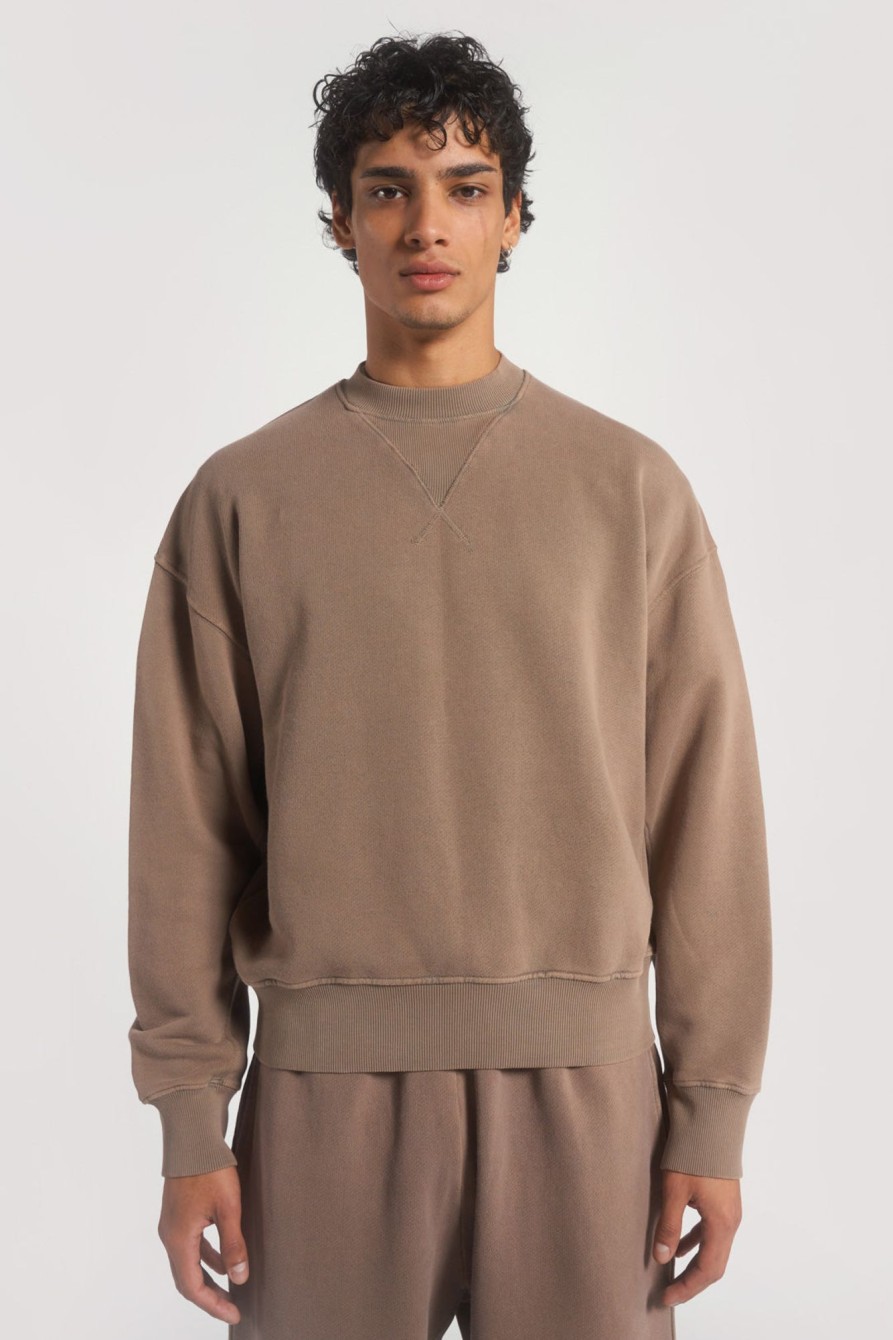 Jaded London Ntrls Clay Crew Neck Sweatshirt | Basics