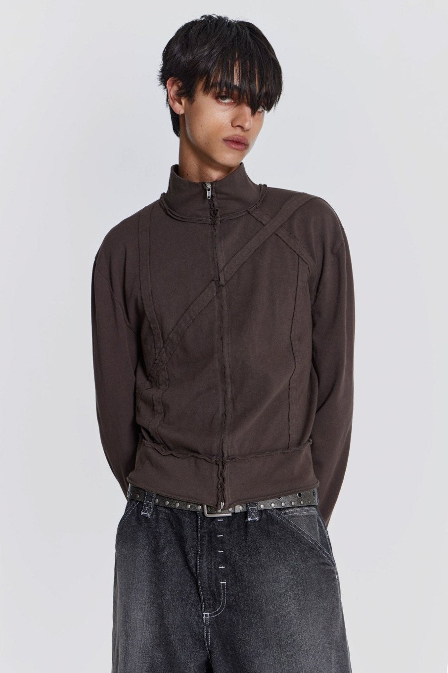 Jaded London Split Track Top | Outerwear