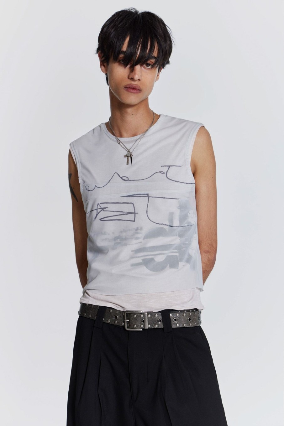 Jaded London Surge Layered Tank | Vests