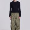 Jaded London Khaki Oil Wash Parachute Pants | Trousers & Pants