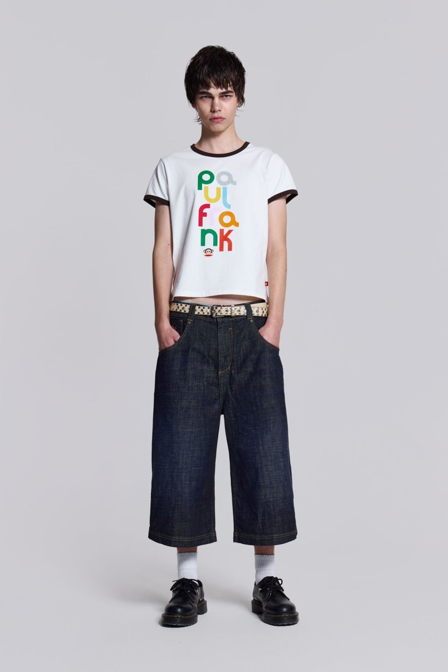 Jaded London Paul Frank Spell Out Jorts | Shorts & Jorts