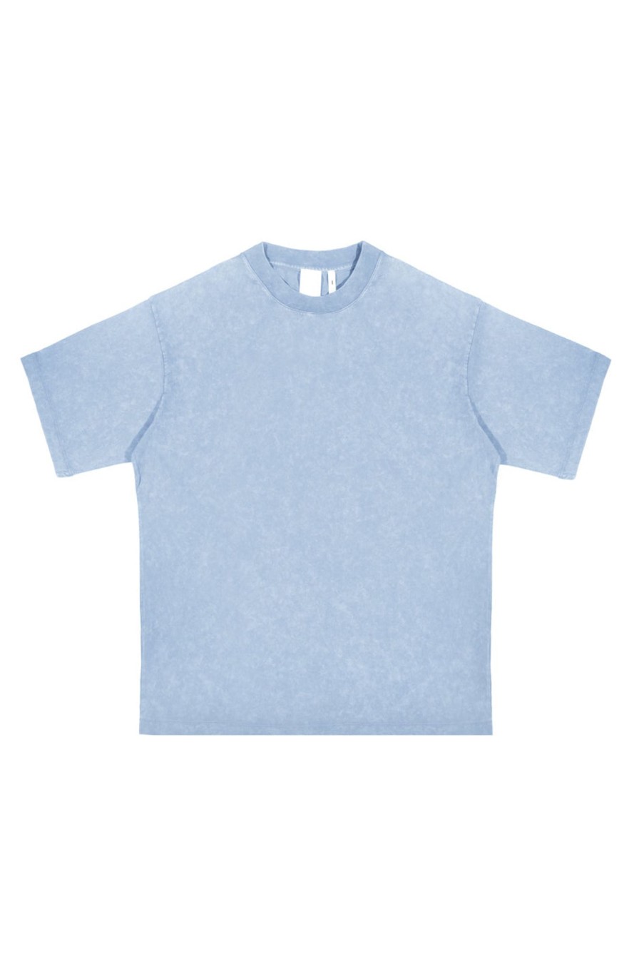 Jaded London Ntrls Powder Blue Oversized T-Shirt | T-Shirts