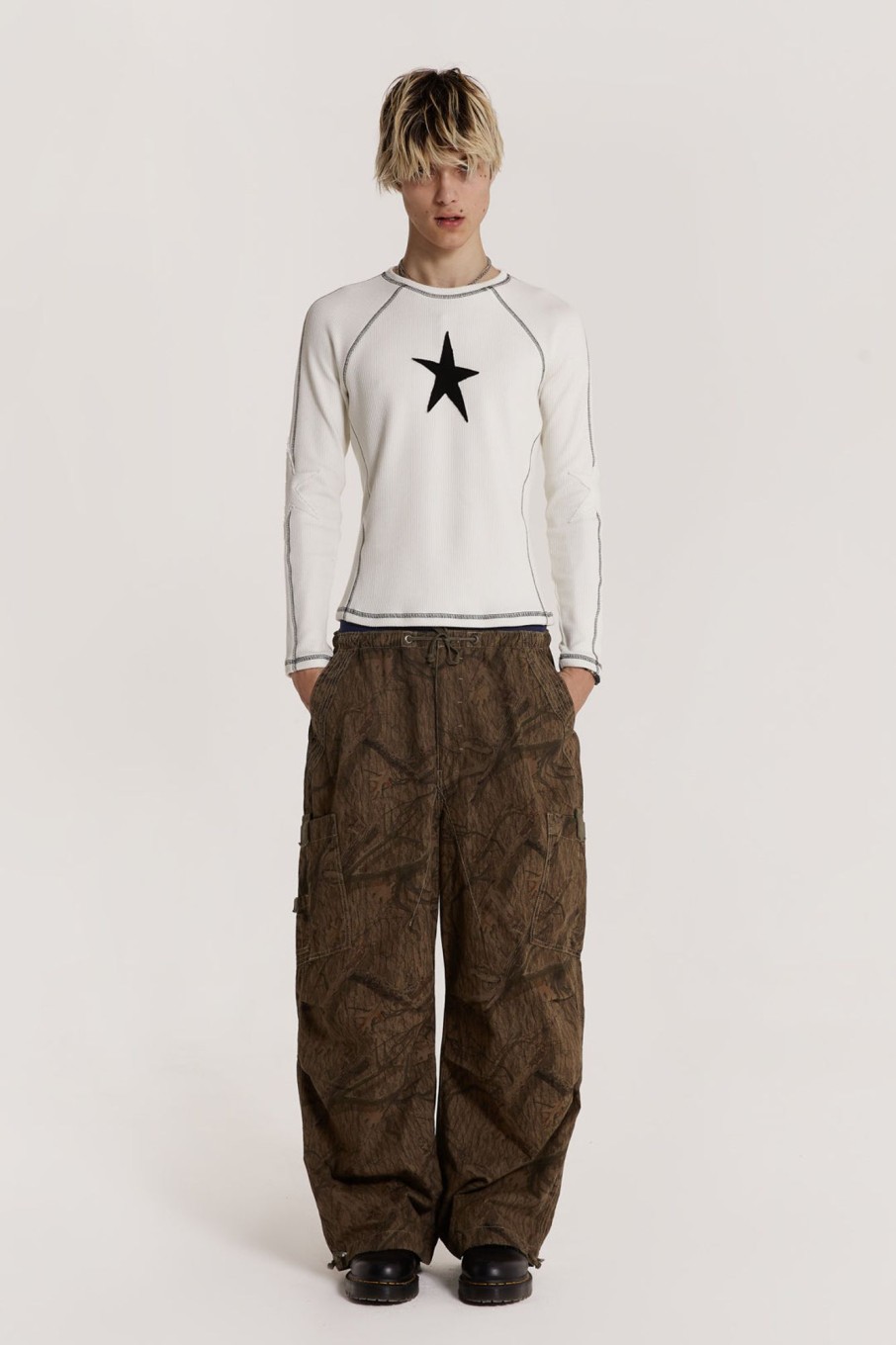 Jaded London Off White Starstruck Tee | T-Shirts