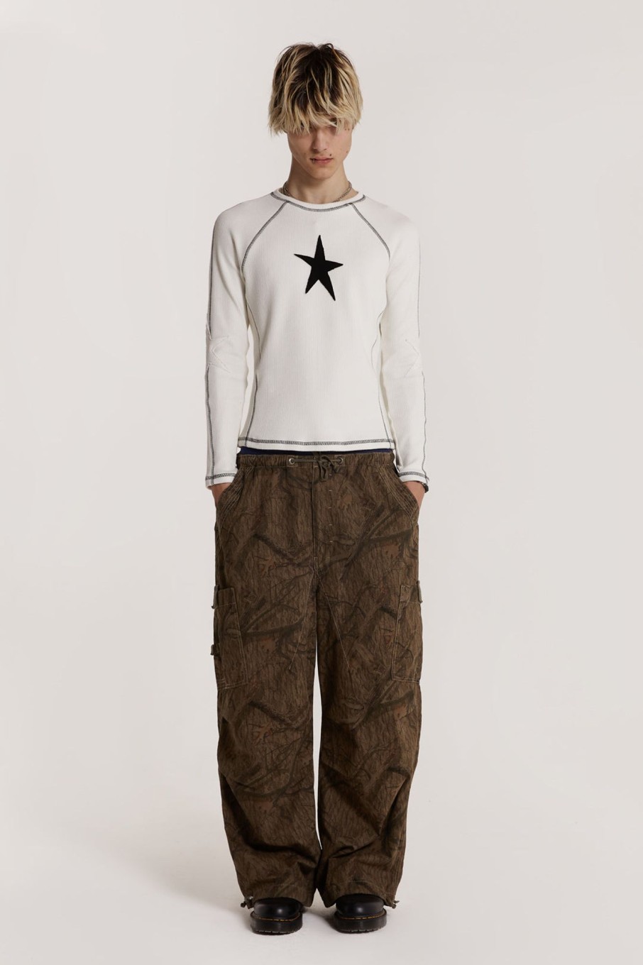 Jaded London Off White Starstruck Tee | T-Shirts