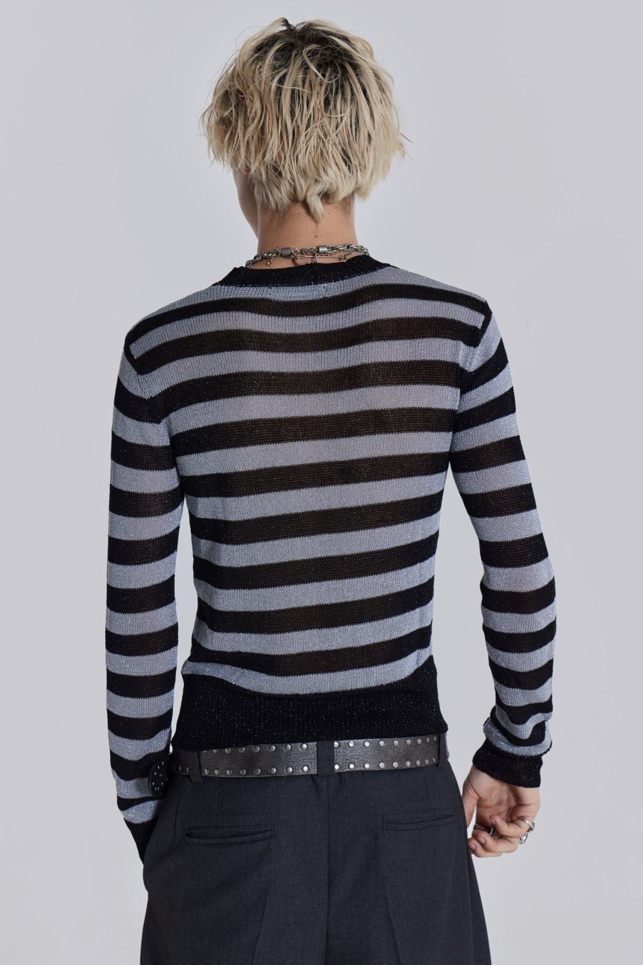 Jaded London Sterling Stripe Knit | Knitwear