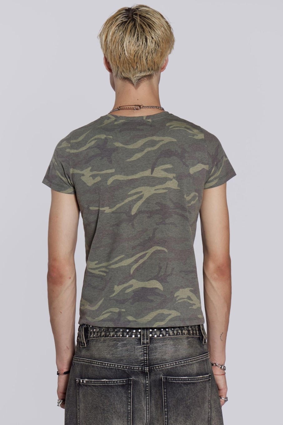 Jaded London Low Life Camo Tee | T-Shirts