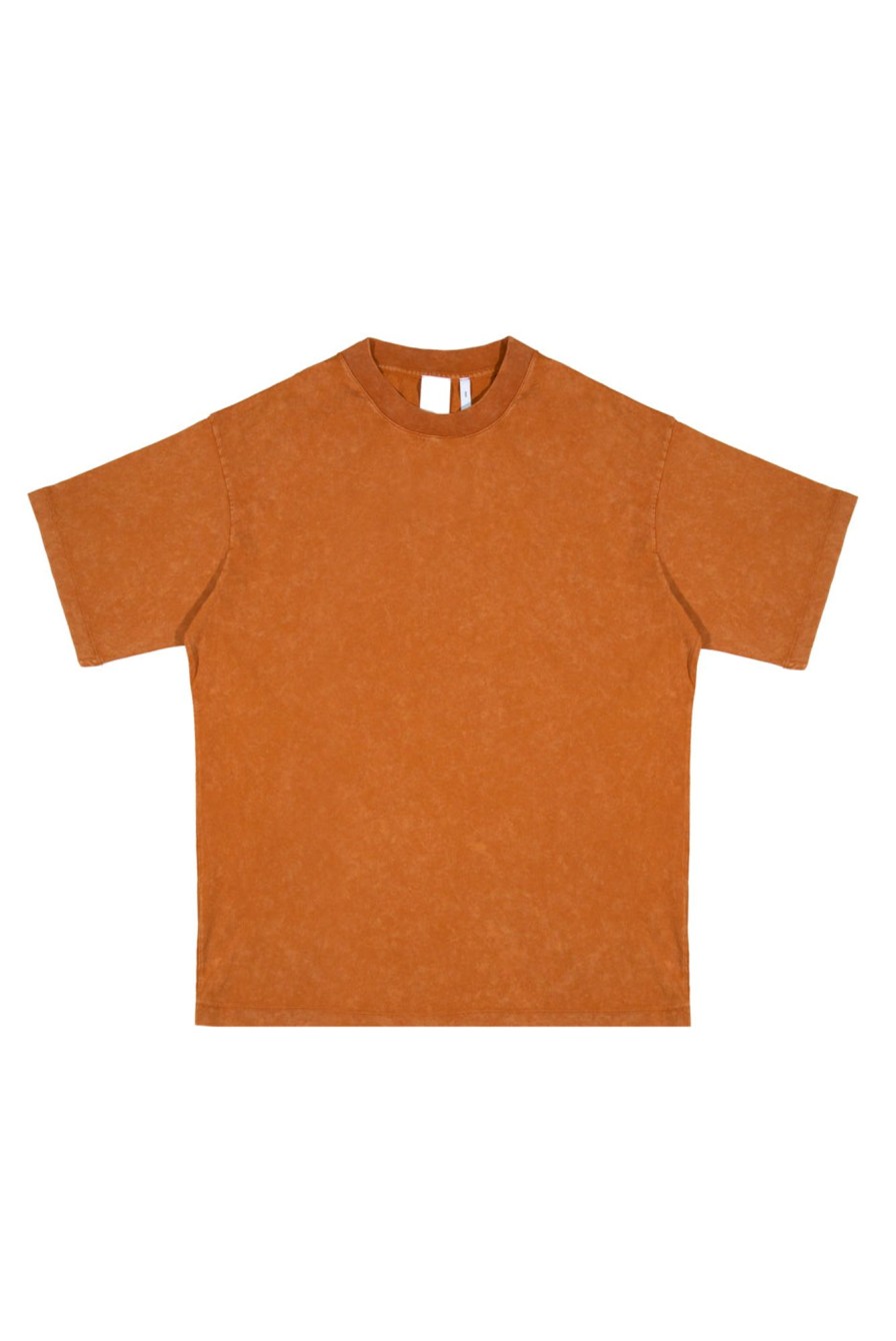 Jaded London Ntrls Rust Orange Oversized T-Shirt | T-Shirts