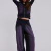 Jaded London Deep Purple Fade Monster Joggers | Loungewear