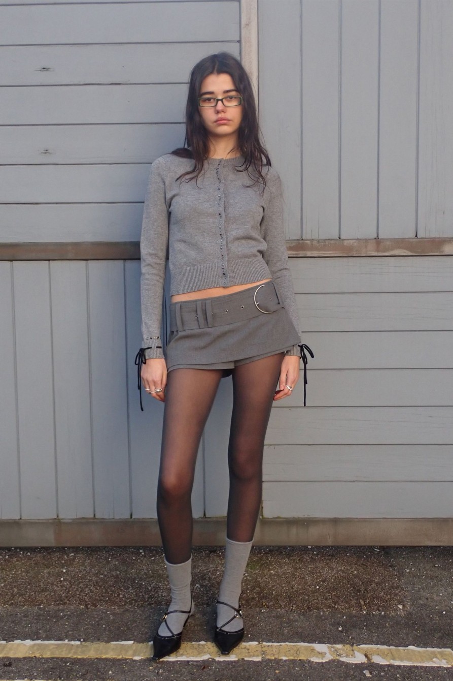 Jaded London Friday Belted Suit Skort | Mini Skirts