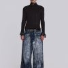 Jaded London Blue Painter Colossus Jeans | Jeans