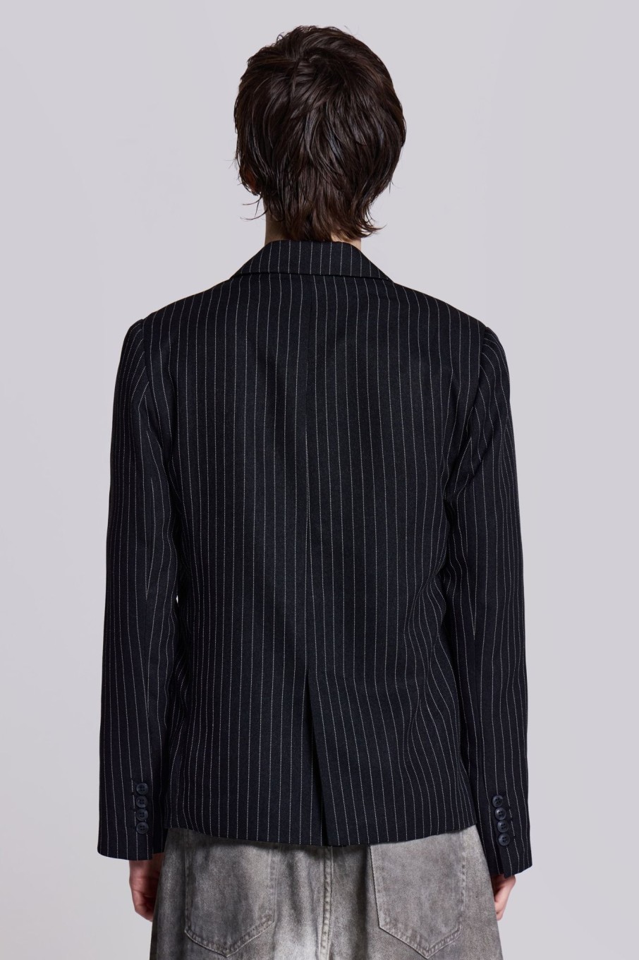 Jaded London Slim Fit Pinstripe Blazer | Outerwear