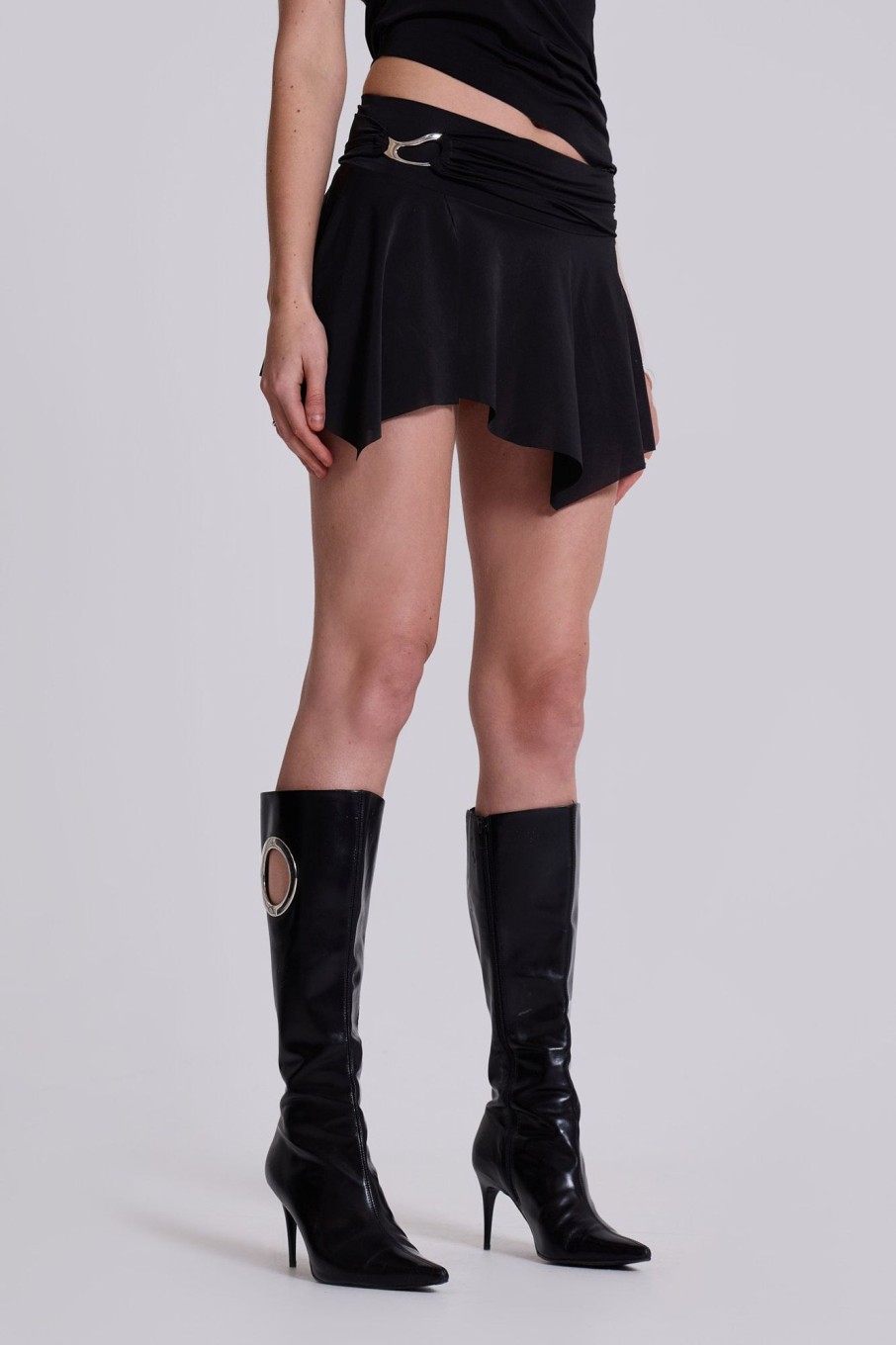 Jaded London Dare To Drape Mini Skirt | Mini Skirts