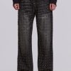 Jaded London Washed Black Stud Scott Jean | Jeans