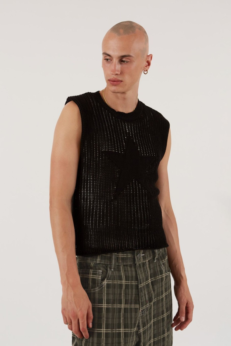 Jaded London Nebula Vest | Knitwear