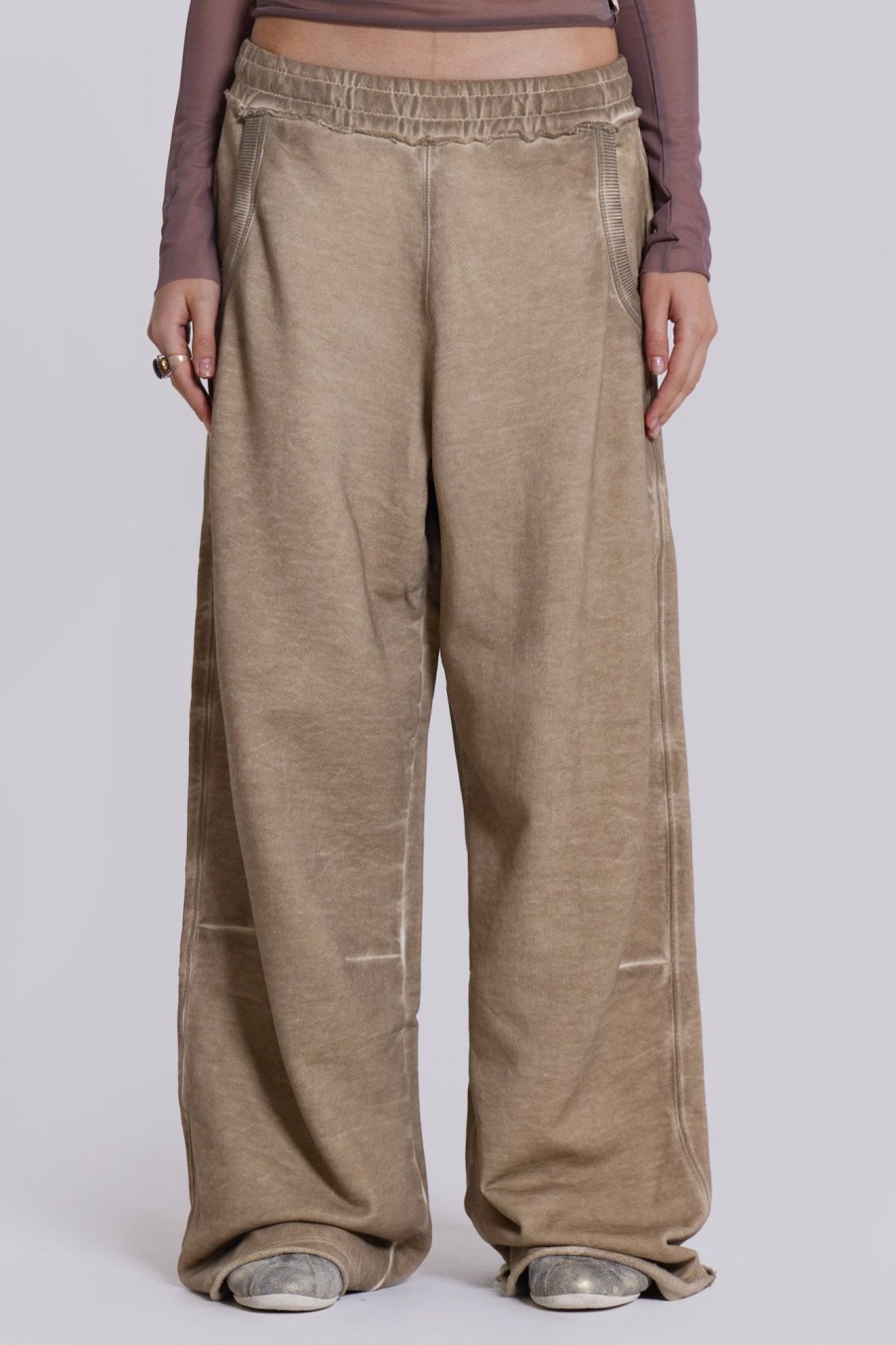 Jaded London Dirty Sand Monster Joggers | Loungewear