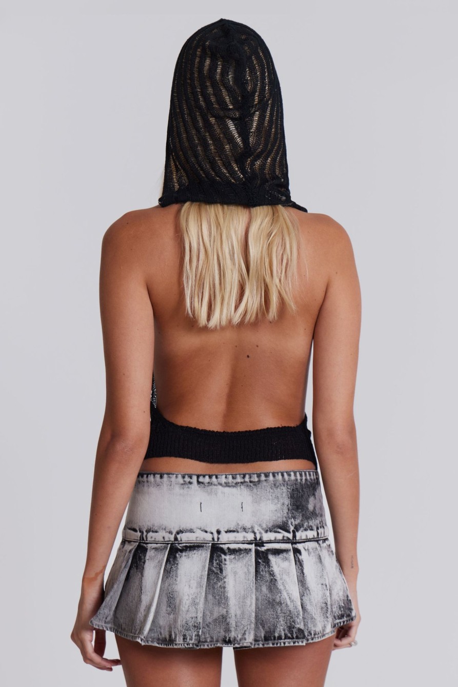 Jaded London Arular Knit Backless Top | Knitwear